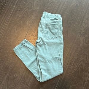 Timing - Dusty Teal Pants